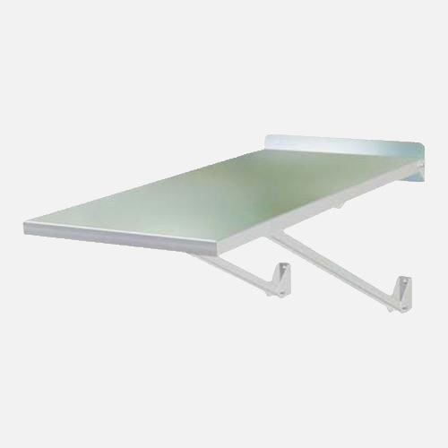 Wall mounted exam table