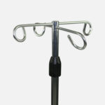 IV Pole 4-Leg 4-Hook